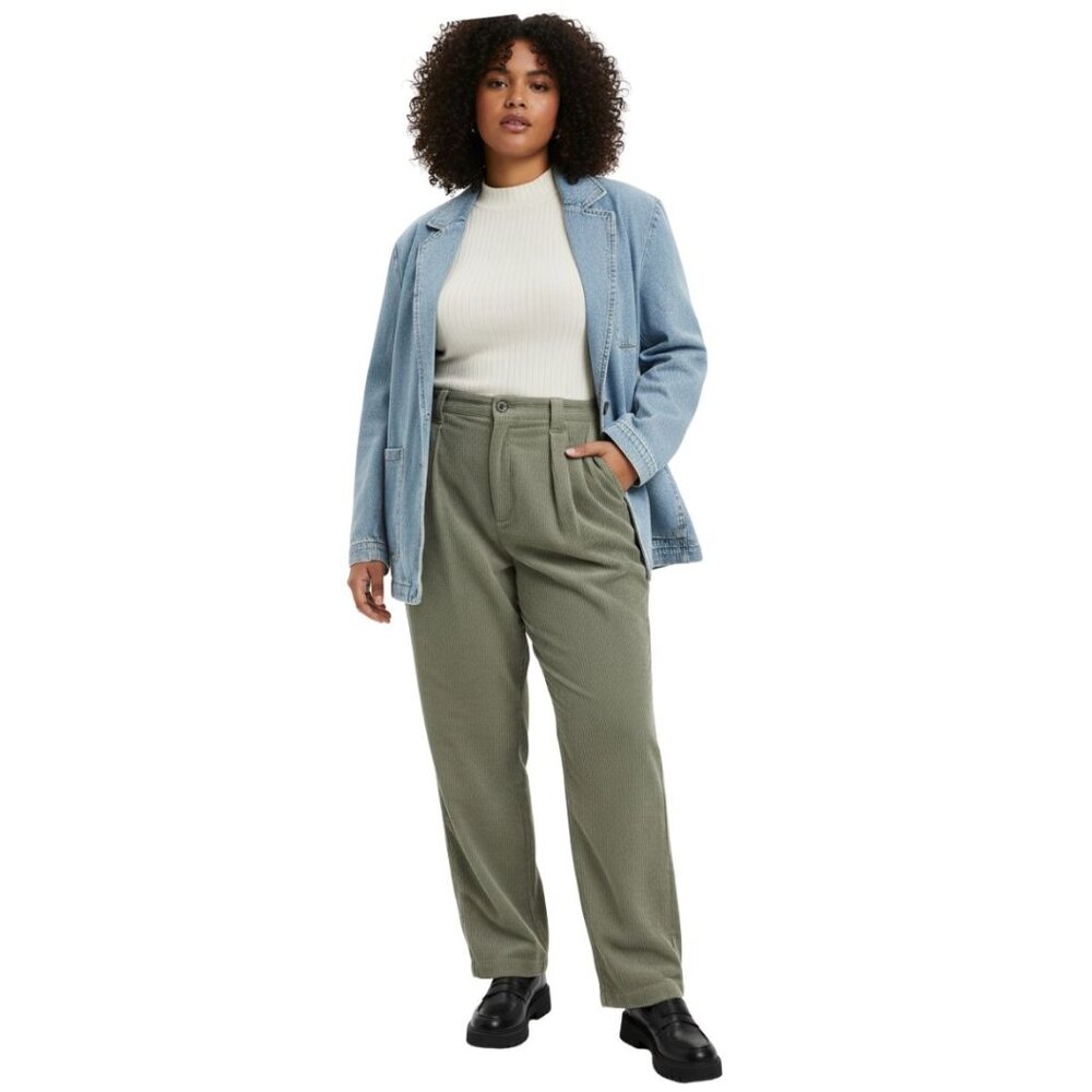 Madewell Women’s Sage Corduroy Wide Leg Pants Size 16